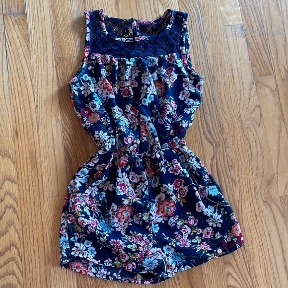 Floral summer romper - Picture 1 of 4